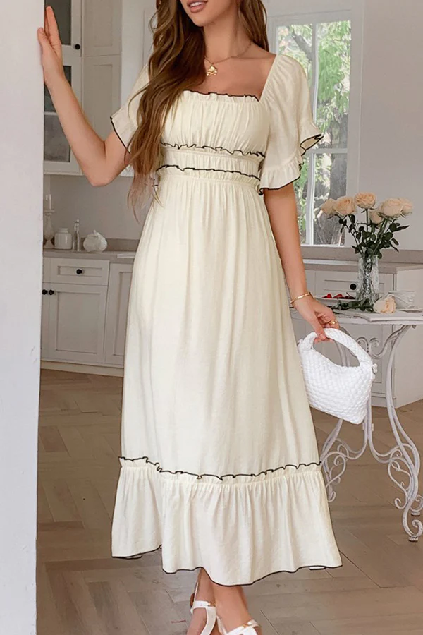 Fashion Cute Maxi Casual Dress